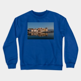 Greece. Grete. Agios Nikolaos. Harbor. Crewneck Sweatshirt